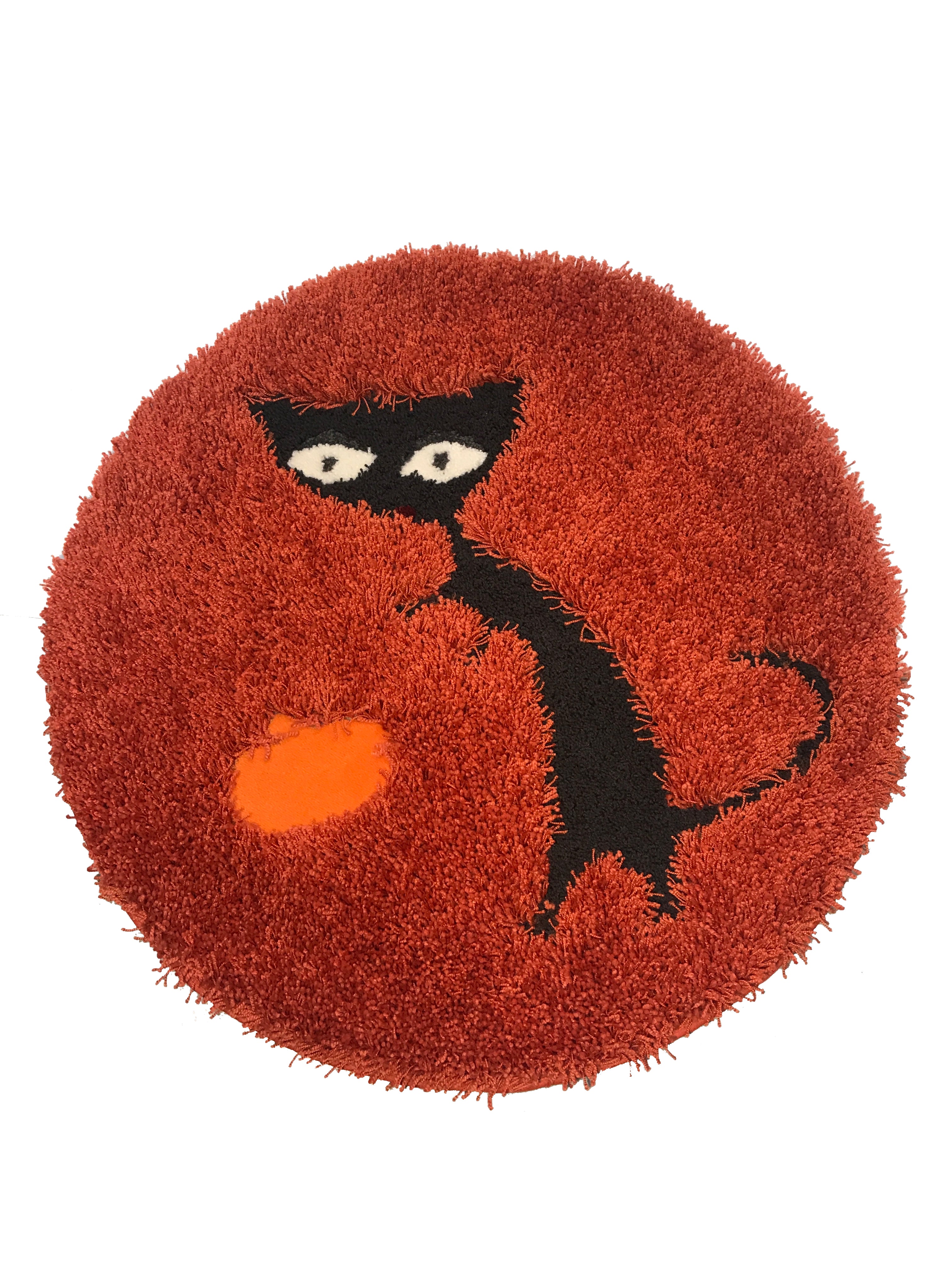 Scaring Cat Rug Custom Area Rugs | Unique Area Rugs | Indiana Rug Co. – InRugCo Studio ...