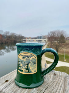 south bend in coffee mug