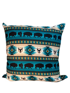 southwest pillow buffalo