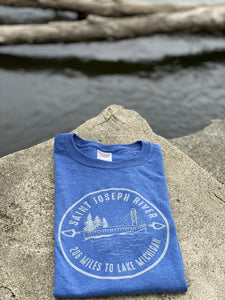 Saint Joseph River to Lake Michigan Shirt - InRugCo Studio & Gift Shop