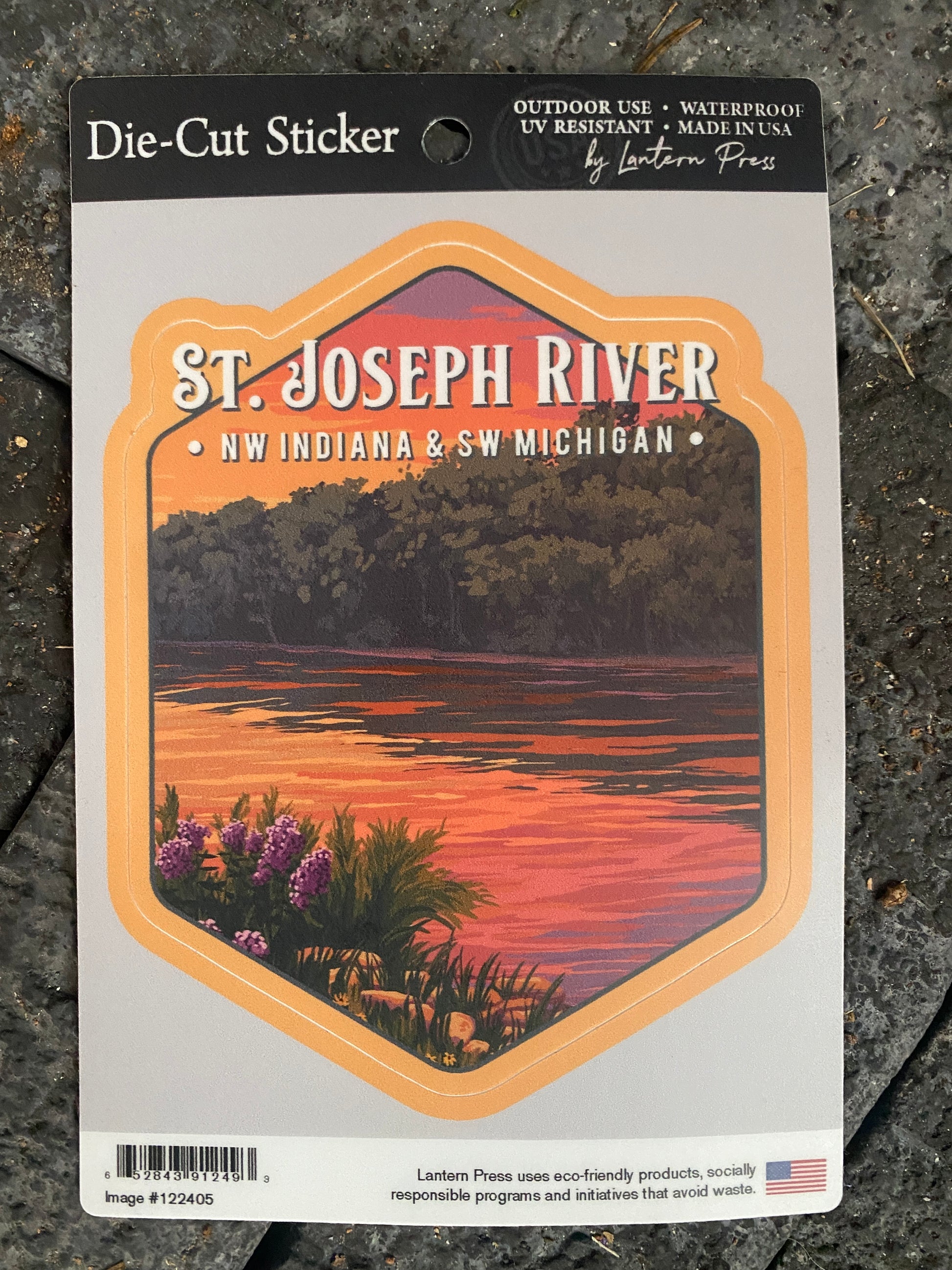 st Joseph River sticker inrugco