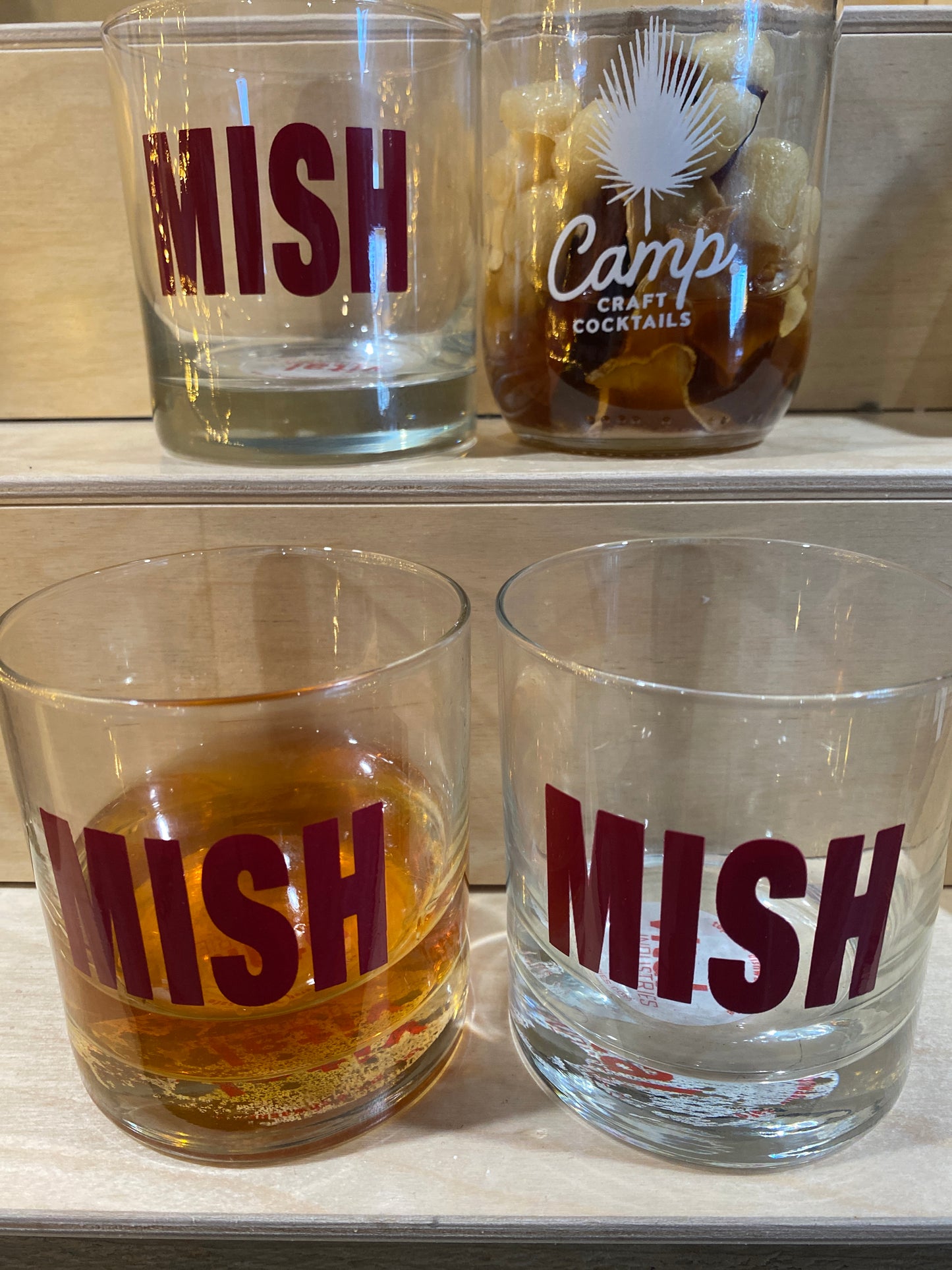 the mish whiskey glass