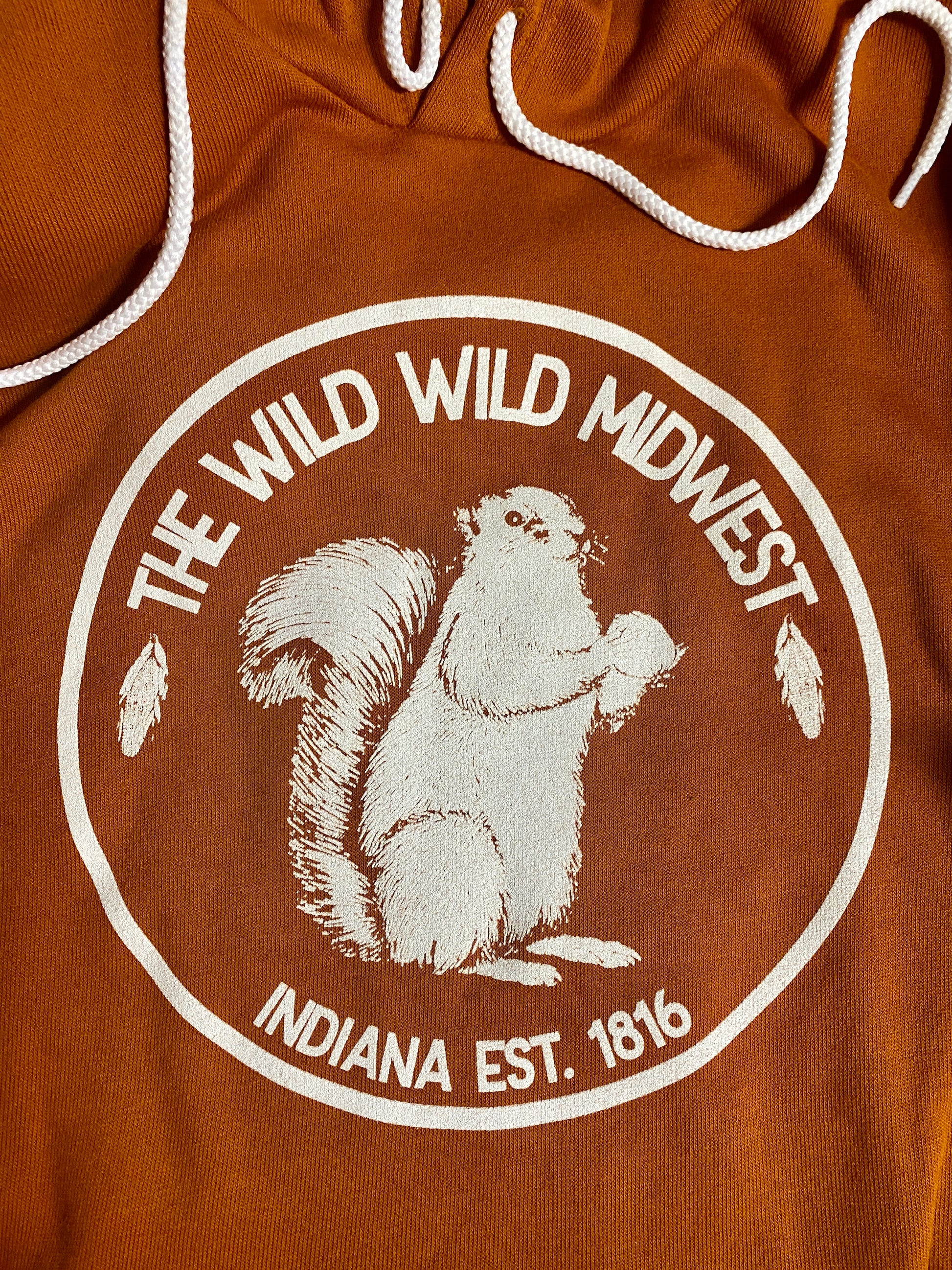 the wild wild midwest squirrel indiana hoody