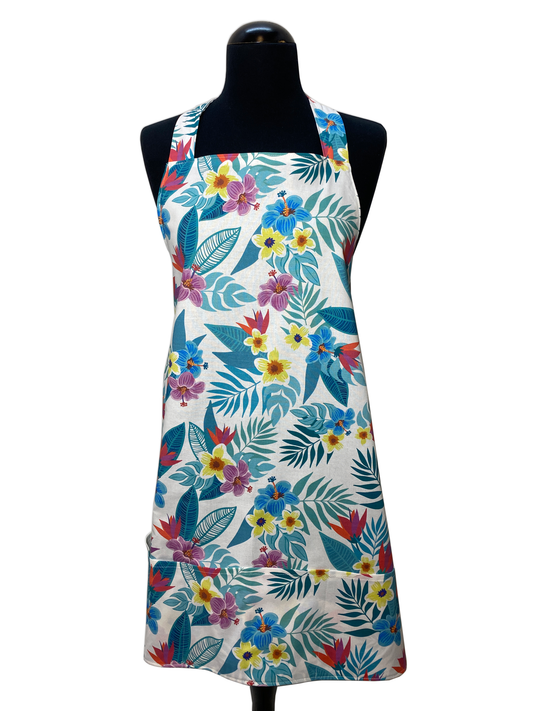 Tropical Flora Apron - InRugCo Studio & Gift Shop