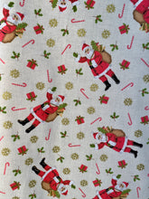 Load image into Gallery viewer, vintage Santa Claus christmas apron inrugco