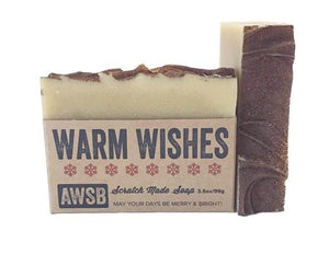 warm wishes a wild soap bar