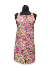Load image into Gallery viewer, watercolor flowers apron