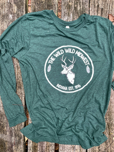 wild wild midwest deer shirt