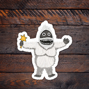 yeti vinyl sticker
